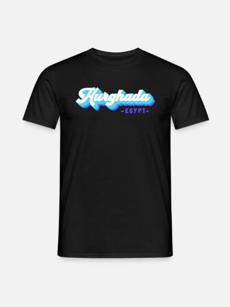 Urlaub Reise Ägypten Rotes Meer Hurghada - Männer T-Shirt - Schwarz