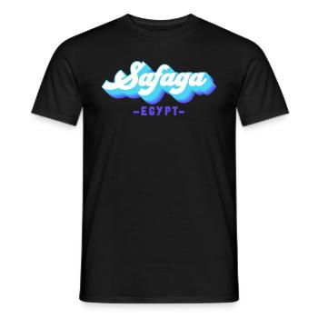 Holiday Travel Egypt Red Sea Safaga - Men's T-Shirt - black - Front - AI Model Male 178 light (178cm)