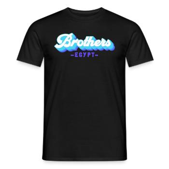 Holiday Trip Egypt Red Sea Brothers - Men's T-Shirt - black - Front - AI Model Male 178 light (178cm)