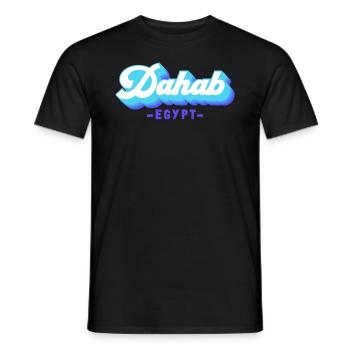 Holiday Trip Egypt Red Sea Dahab - Men's T-Shirt - black - Front - AI Model Male 178 light (178cm)