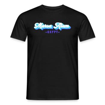 Holiday Trip Egypt Red Sea Marsa Alam - Men's T-Shirt - black - Front - AI Model Male 178 light (178cm)