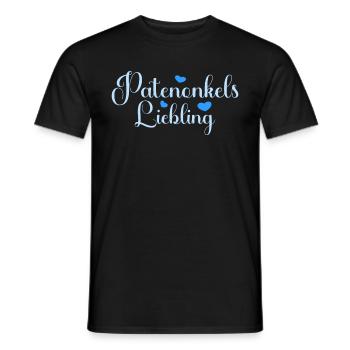 Patenonkels Liebling Patenkind Patenonkel - Männer T-Shirt - Schwarz - Vorne - AI Model Male 178 light (178cm)