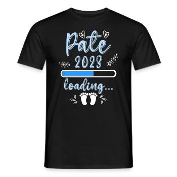 Stolzer frischgebackener Patenonkel Patenkind - Männer T-Shirt - Schwarz - Vorne - AI Model Male 178 light (178cm)