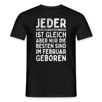 Vermessungstechniker Landvermesser Tolle - Männer T-Shirt - Schwarz - Vorne - AI Model Male 178 light (178cm)