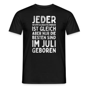 Vermessungstechniker Landvermesser Tolle - Männer T-Shirt - Schwarz - Vorne - AI Model Male 178 light (178cm)