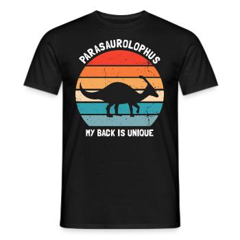 Dinosaurier Motif für Paläontologen - Männer T-Shirt - Schwarz - Vorne - AI Model Male 178 light (178cm)