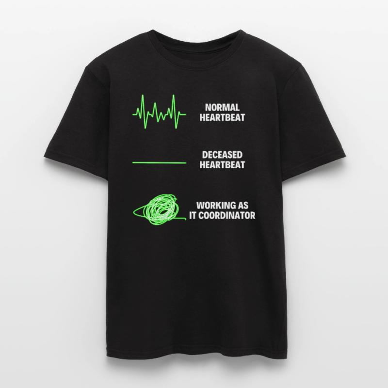 IT CoordinatorWorker IT Computer Männer T-Shirt