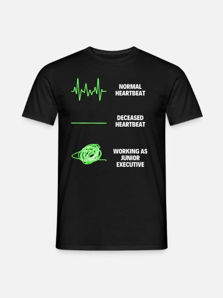 Travailleur professionnel junior - T-shirt homme - noir