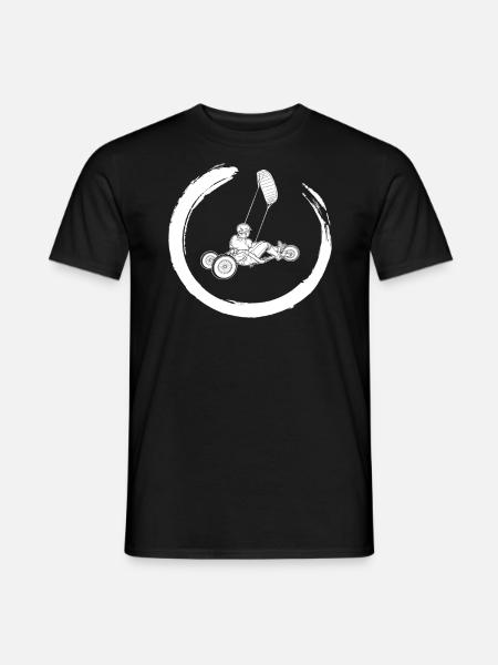 Beach Kite Windracer Land Kite Kite Beach Sailor - T-shirt homme - noir