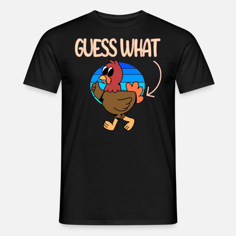 Devinez quel poulet - T-shirt homme - noir