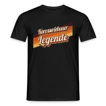 Autoschlosser Geburtstag als Legende geboren - Männer T-Shirt - Schwarz - Vorne - AI Model Male 178 light (178cm)