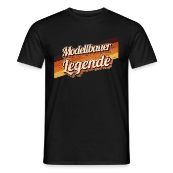 Technischer Geburtstag als Legende geboren - Männer T-Shirt - Schwarz - Vorne - AI Model Male 178 light (178cm)