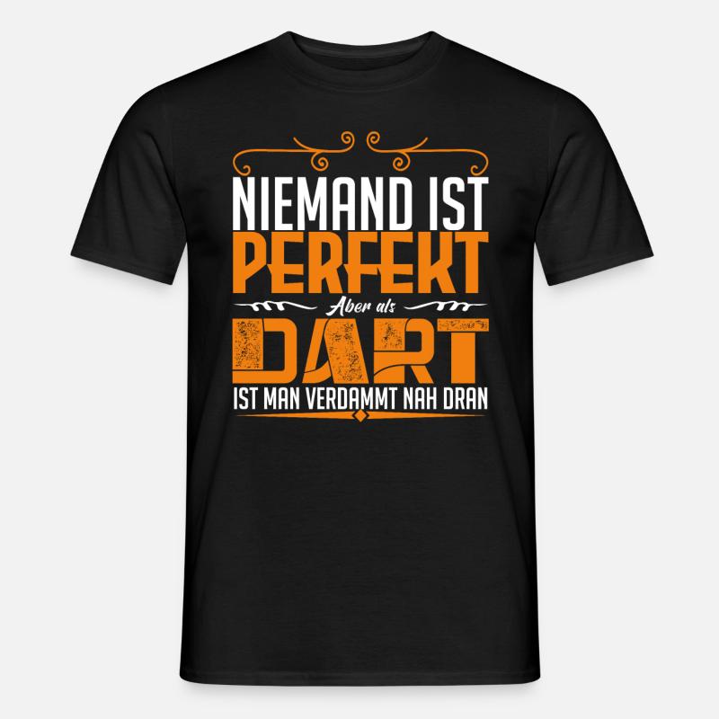 Dart - Männer T-Shirt - Schwarz