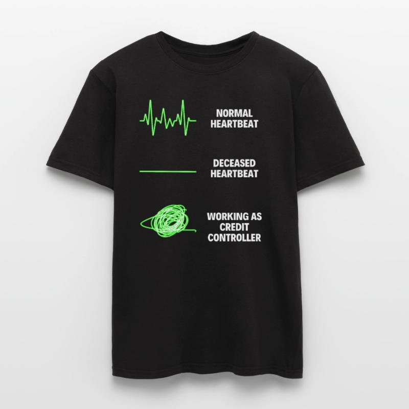 Credit Controller Worker Funny Credit Controller Männer T-Shirt