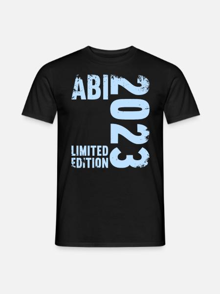 Abitur Gymnasium Damen und Herren Abi 2023 - Männer T-Shirt - Schwarz
