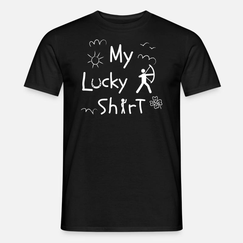 Bogenschütze Bogenschießen Sport Wochenende - Männer T-Shirt - Schwarz