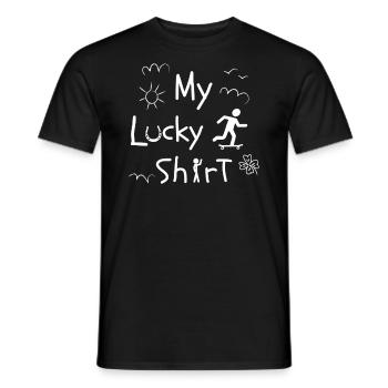 Skateboard Skater Ramp Skating Skating Fun - Men's T-Shirt - black - Front - AI Model Male 178 light (178cm)