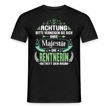 Pension 2023 Retirement Farewell Pensioner 2023 - Men's T-Shirt - black - Front - AI Model Male 178 light (178cm)