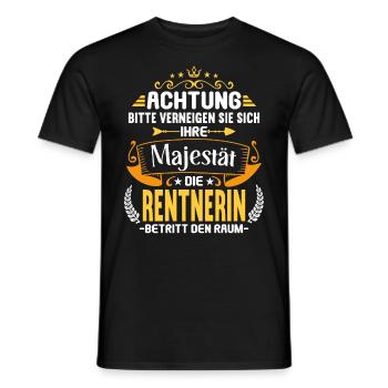 Pension 2023 Retirement Farewell Pensioner 2023 - Men's T-Shirt - black - Front - AI Model Male 178 light (178cm)