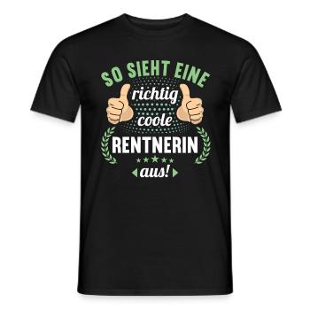 Pension 2023 Retraite Adieu pensionné 2023 - T-shirt homme - noir - Devant - AI Model Male 178 light (178cm)