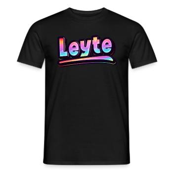 Vintage Philippines Urlaubsreise Asien Leyte - Männer T-Shirt - Schwarz - Vorne - AI Model Male 178 light (178cm)