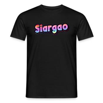 Vintage Philippines Holiday Asia Siargao - T-shirt homme - noir - Devant - AI Model Male 178 light (178cm)