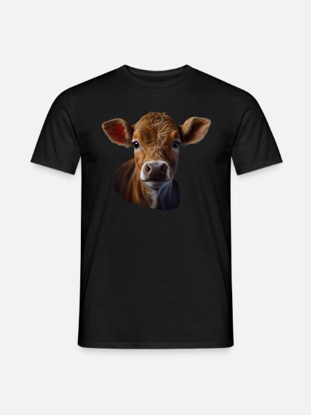 vaches agriculteur vache amant vache drôle de vache - T-shirt homme - noir
