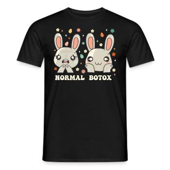 Easter Easter Plastic Surgeon Botox - Men's T-Shirt - black - Front - AI Model Male 178 light (178cm)
