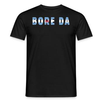 Bore Da Good Morning Country Wales - Männer T-Shirt - Schwarz - Vorne - AI Model Male 178 light (178cm)