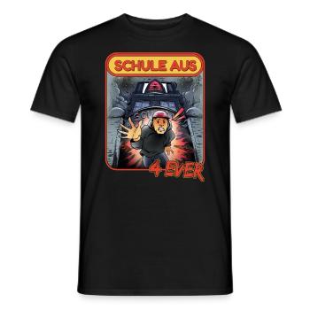 Abi Matura oder 10. Klasse bestanden Schule aus - Männer T-Shirt - Schwarz - Vorne - AI Model Male 178 light (178cm)