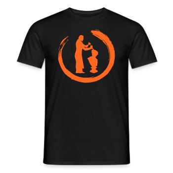 Stonemason Craftsmen Stone sculptors Sculptors - Men's T-Shirt - black - Front - AI Model Male 178 light (178cm)