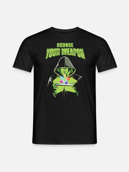 Jeu de rôle Jeu de rôle Jeu de plateau RPG-Gamer - T-shirt homme - noir