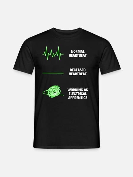 Electrical Apprentice Funny Electrical Engineer - Männer T-Shirt - Schwarz