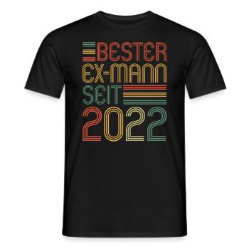 Weltbester Ex-Mann seit 2022 Scheidungs - Männer T-Shirt - Schwarz - Vorne - AI Model Male 178 light (178cm)