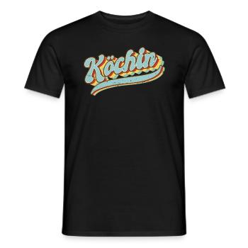 Koch Vintage Hobby Köchin - Männer T-Shirt - Schwarz - Vorne - AI Model Male 178 light (178cm)