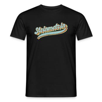 Handwerker Steinmetz Vintage Steinmetzin - Männer T-Shirt - Schwarz - Vorne - AI Model Male 178 light (178cm)