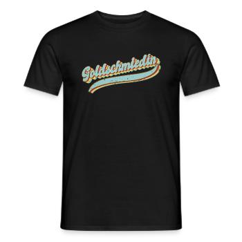 Juwelier Vintage Goldschmiedin - Männer T-Shirt - Schwarz - Vorne - AI Model Male 178 light (178cm)