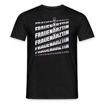 Frauenarzt Hebamme Frauenärztin - Männer T-Shirt - Schwarz - Vorne - AI Model Male 178 light (178cm)