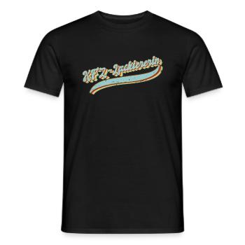 Autolackierer Vintage KFZ-Lackiererin - Männer T-Shirt - Schwarz - Vorne - AI Model Male 178 light (178cm)