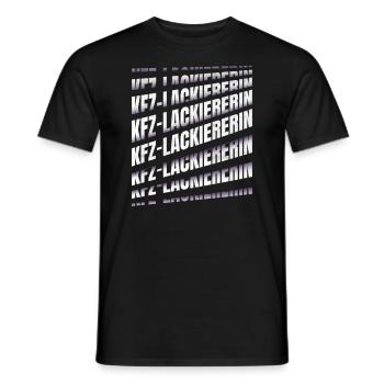 Autolackierer Spruch KFZ-Lackiererin - Männer T-Shirt - Schwarz - Vorne - AI Model Male 178 light (178cm)
