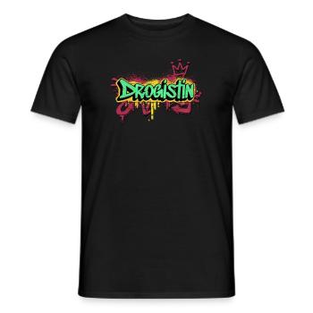 Apotheker Graffiti-Art Drogistin - Männer T-Shirt - Schwarz - Vorne - AI Model Male 178 light (178cm)