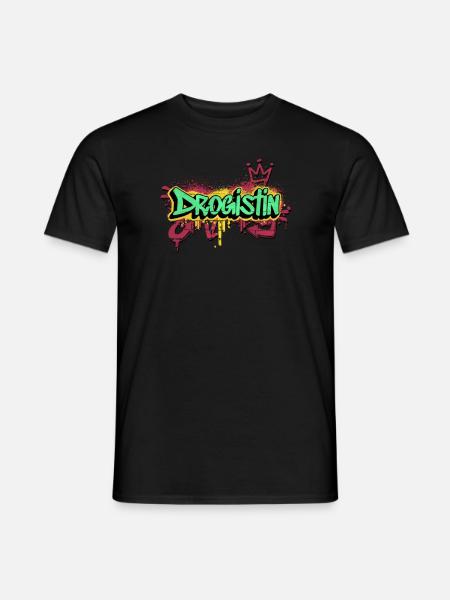Apotheker Graffiti-Art Drogistin - Männer T-Shirt - Schwarz