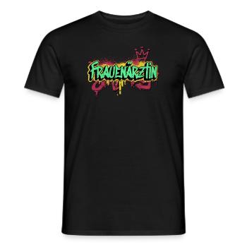 Frauenarzt Hebamme Frauenärztin - Männer T-Shirt - Schwarz - Vorne - AI Model Male 178 light (178cm)