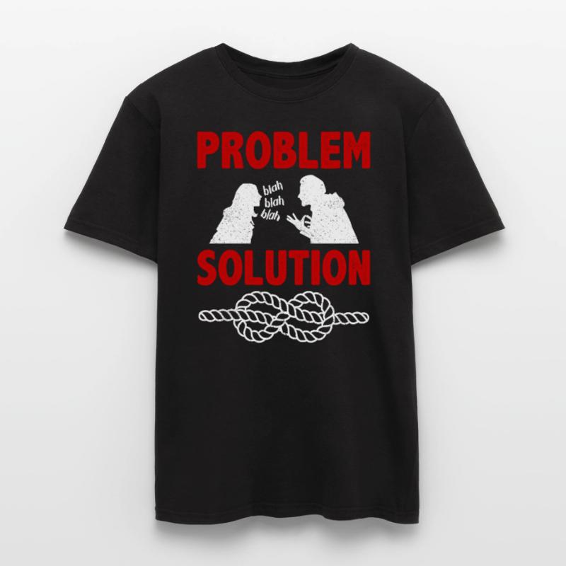 Knot Tying Looping Problem Solution Hobby Men’s T-shirt