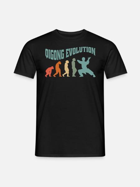 Qi-Gong Chigong Méditation Thaï-Chi Evolution - T-shirt homme - noir