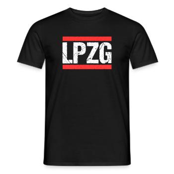 Leipzigerin Leipziger Leipzig - Männer T-Shirt - Schwarz - Vorne - AI Model Male 178 light (178cm)