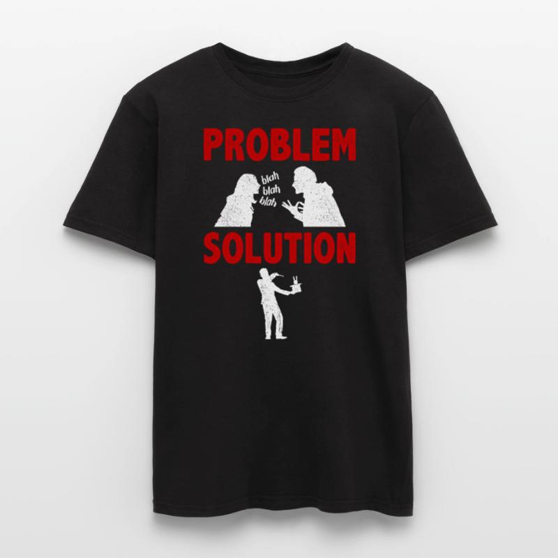 Magic Tricks Magician Wand Problem Solution Hobby Men’s T-shirt