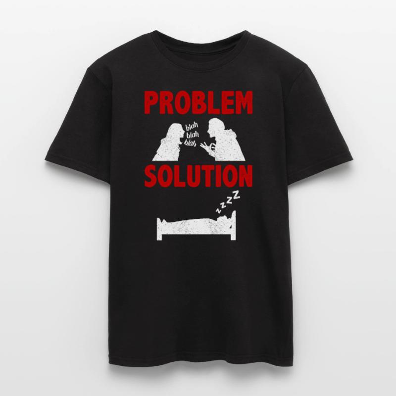 Sieste, Sleepy Head Problem Solution Hobby T-shirt homme