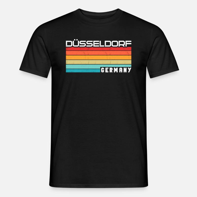 Düsseldorf Düsseldorf - T-shirt homme - noir