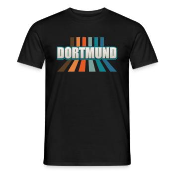 Dortmunderin Dortmunder Dortmund - Männer T-Shirt - Schwarz - Vorne - AI Model Male 178 light (178cm)